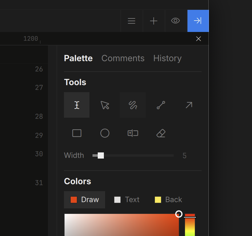 The Tools grid